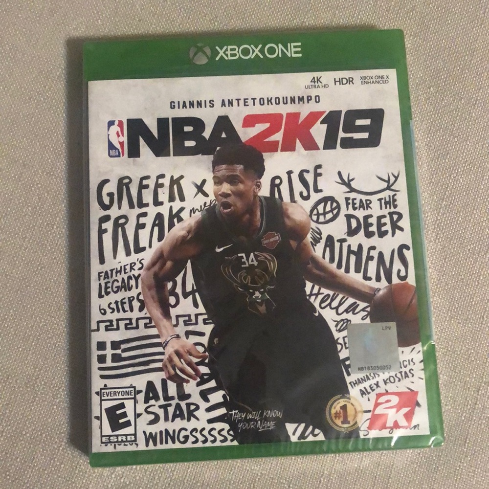XBOX video game NBA2K19